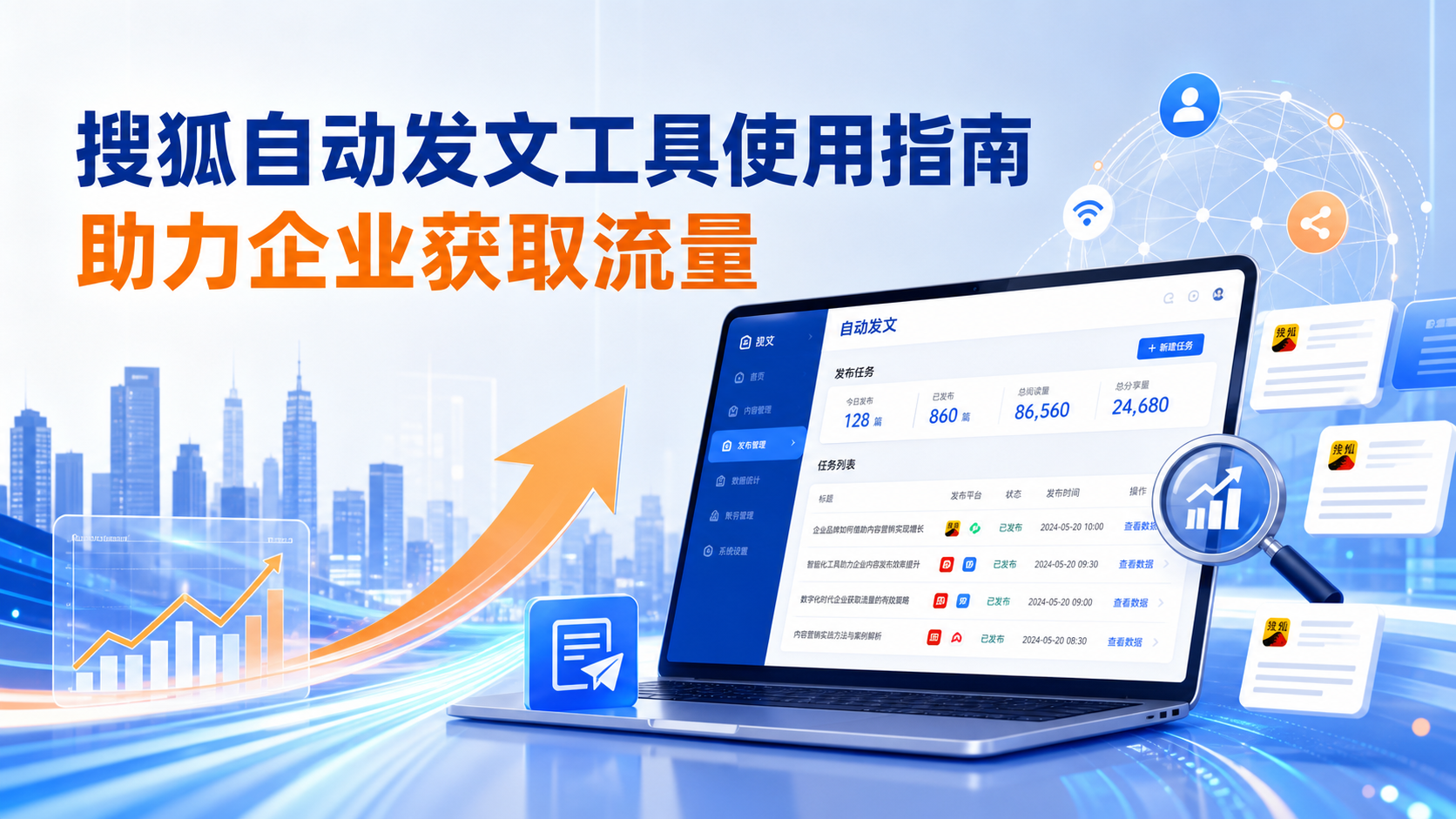 搜狐自动发文工具的使用指南：助力聊城企业获取流量