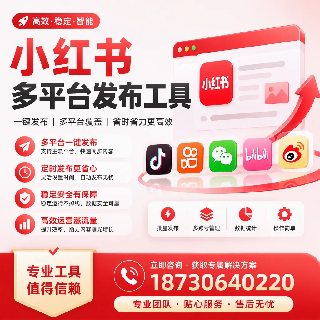 在 聊城 小红书多平台发布工具的市场前景分析